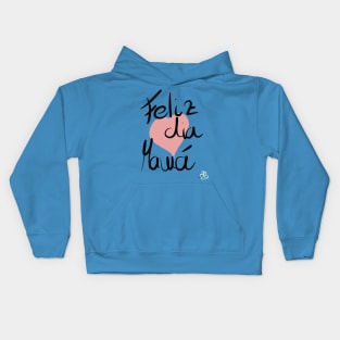 feliz dia de la madre Kids Hoodie